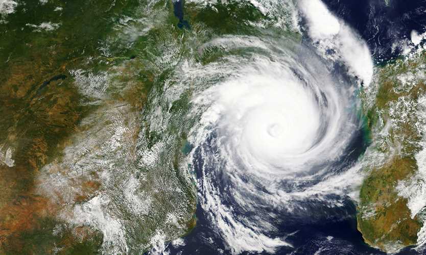 Cyclone Idai heads towards Mozambique and Zimbabwe in 2019