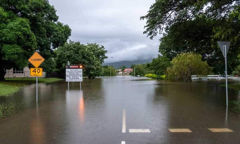 Flooding in Townsville, Australia