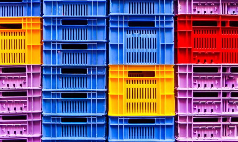 milk crates 