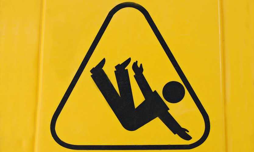 Slips trips and falls