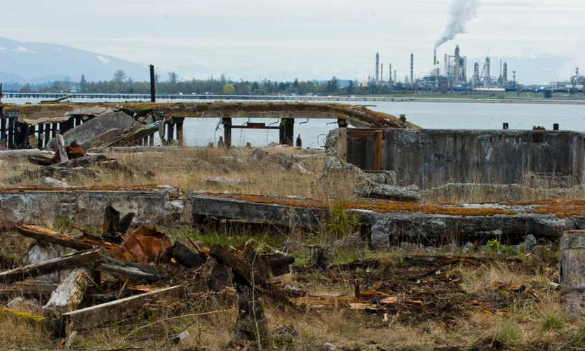 industrial wasteland