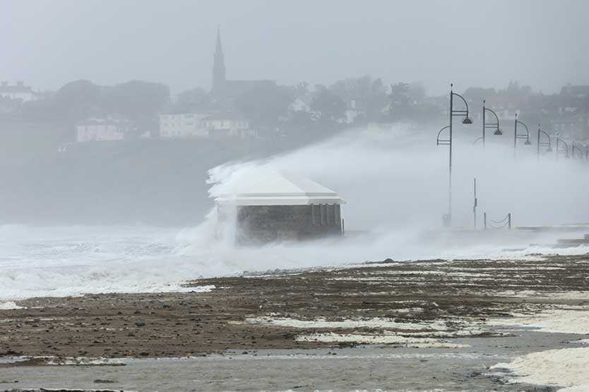 Storm in Ireland