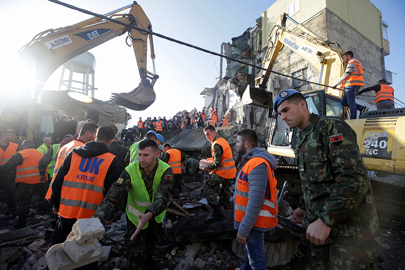 Albania earthquake