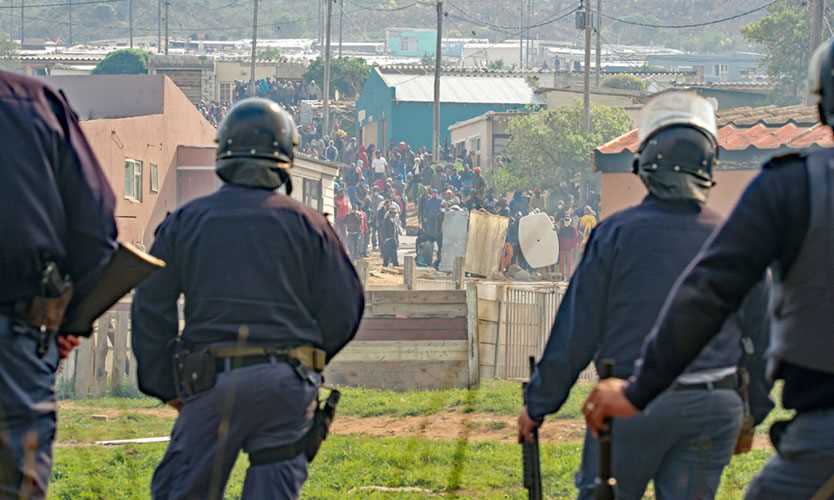 South Africa riots