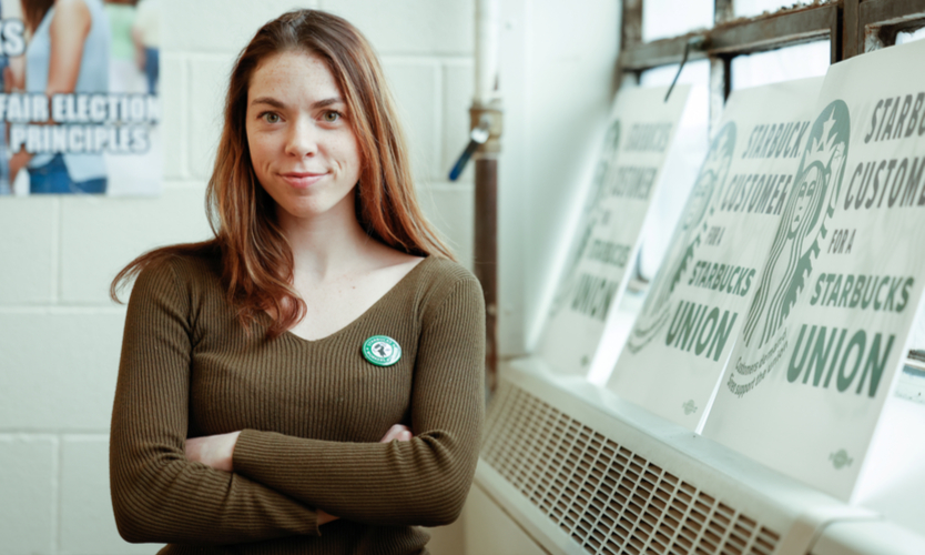 Casey Moore, Starbucks Workers United organizer