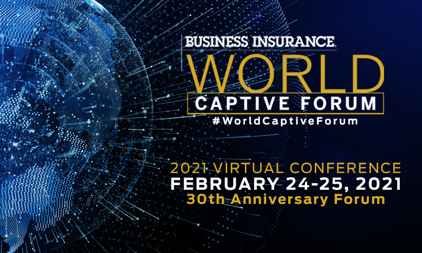 World Captive Forum moves to virtual format for 2021 Business Insurance