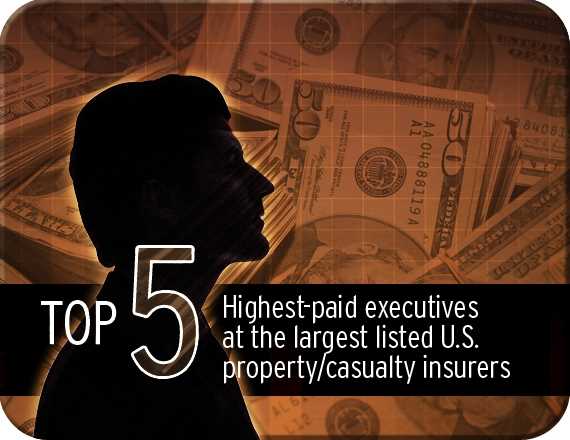 GALLERY: Highest-paid execs at largest listed U.S. P/C insurers