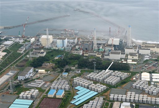 Wrecked Fukushima storage tank leaking highly radioactive water