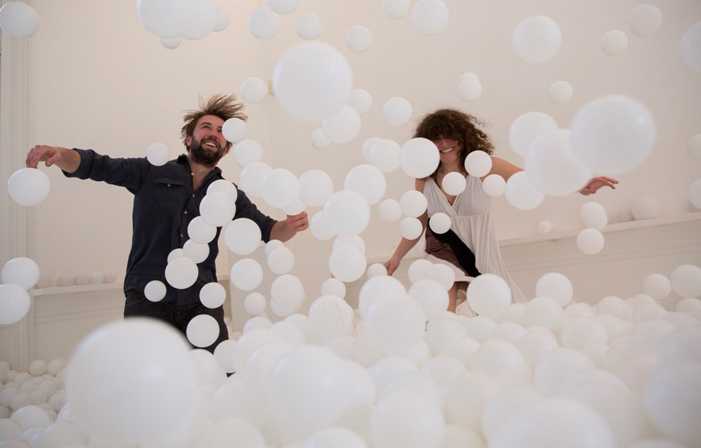 Rediscover the joys of childhood in this massive ball pit