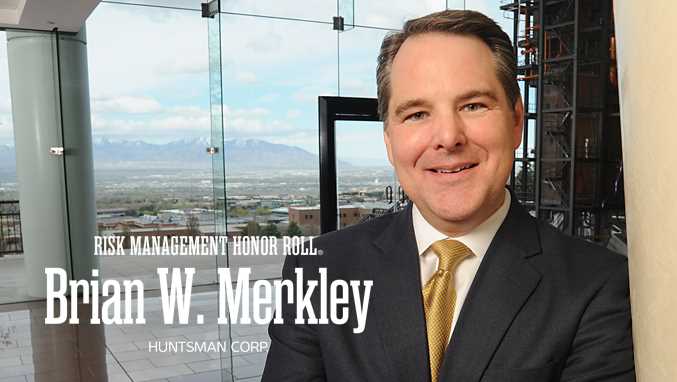 Risk Management Spotlight series: Brian Merkley, Huntsman Corp.