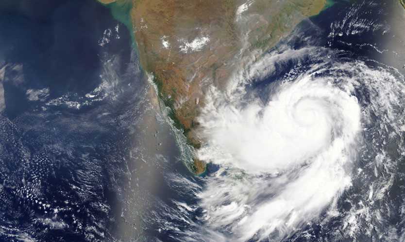 Cyclone Fani hits India