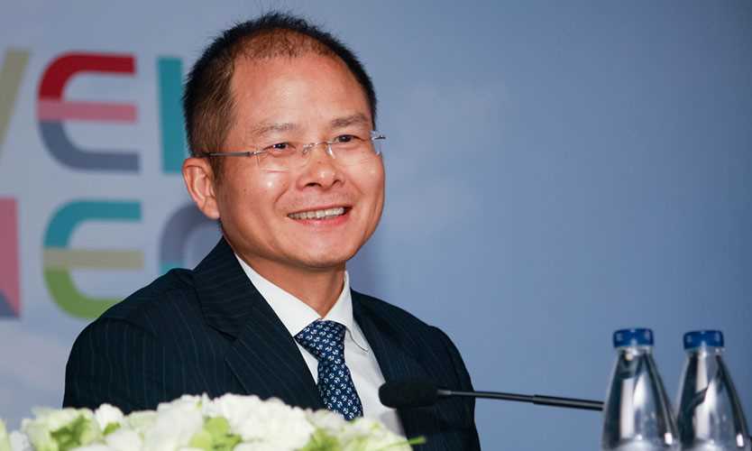 Huawei deputy chairman Eric Xu