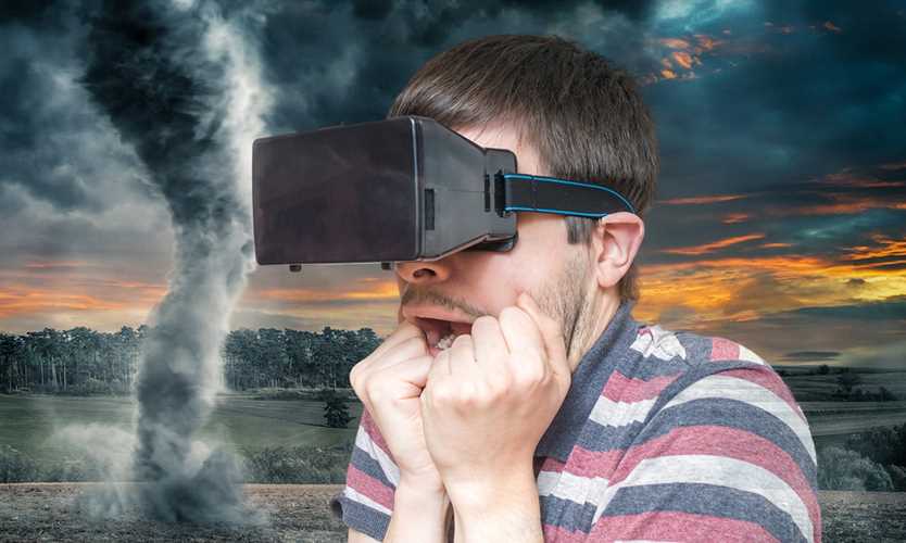 Virtual reality tornado experience raises awareness of wind perils